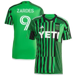 Gyasi Zardes Austin FC adidas 2023 Las Voces Kit Replica Jersey - Green