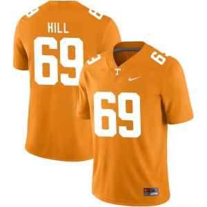Gus Hill Tennessee Volunteers Nike NIL Replica Football Jersey - White