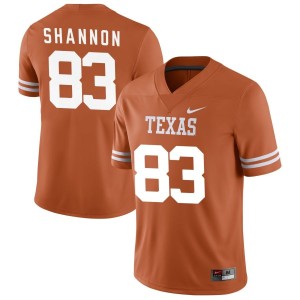 Spencer Shannon Texas Longhorns Nike NIL Replica Football Jersey - Texas Orange