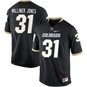 Jaden Milliner Jones Colorado Buffaloes Nike NIL Replica Football Jersey - Black