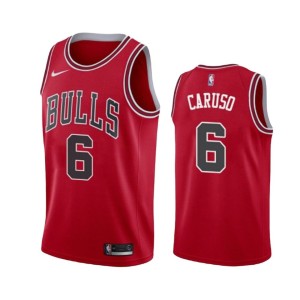 Men's Chicago Bulls Alex Caruso Icon Edition Jersey - Red