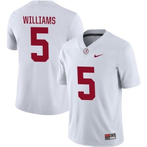 Roydell Williams Alabama Crimson Tide Nike NIL Replica Football Jersey - White