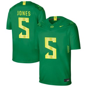 Anthony Jones Oregon Ducks Nike NIL Replica Football Jersey - Green