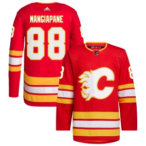 Andrew Mangiapane Calgary Flames adidas 2020/21 Home Primegreen Authentic Pro Jersey - Red