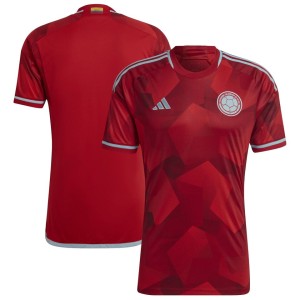 Colombia National Team adidas 2022/23 Away Replica Jersey - Red
