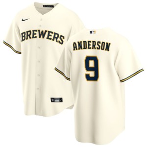 Brian Anderson Milwaukee Brewers Nike Youth Home Replica Jersey - Cream