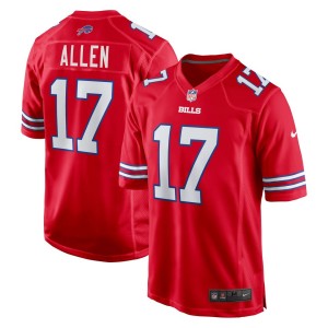 Josh Allen Buffalo Bills Nike Alternate Game Jersey - Red