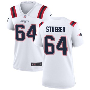 Andrew Stueber Nike New England Patriots Women's Game Jersey - White