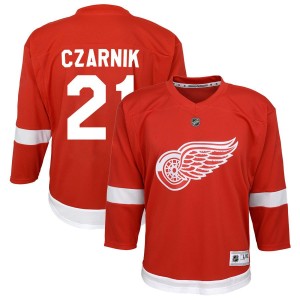 Austin Czarnik Detroit Red Wings Youth Home Replica Jersey - Red