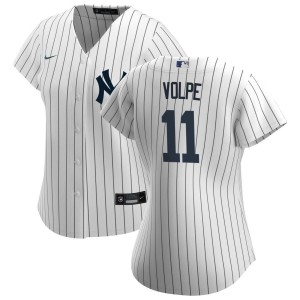 Anthony Volpe New York Yankees Nike Women's Home Replica Jersey - White