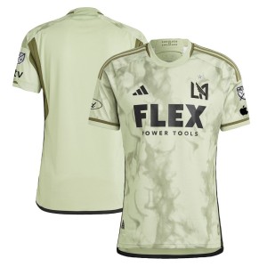 LAFC adidas 2023 Smokescreen Authentic Jersey - Green