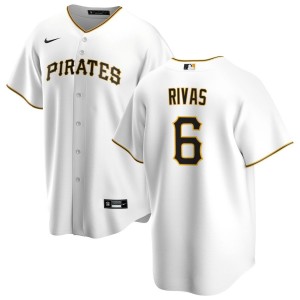 Alfonso Rivas Pittsburgh Pirates Nike Home Replica Jersey - White