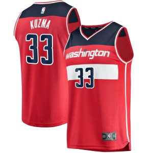 Kyle Kuzma Washington Wizards Fanatics Branded 2021/22 Fast Break Replica Jersey - Icon Edition - Red