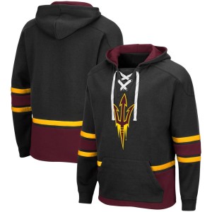 Arizona State Sun Devils Colosseum Lace Up 3.0 Pullover Hoodie - Black