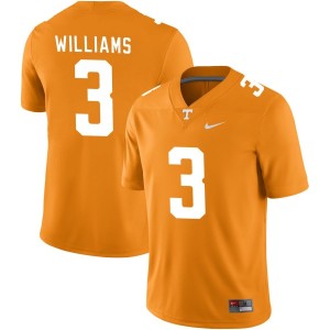 Dee Williams Tennessee Volunteers Nike NIL Replica Football Jersey - Tennessee Orange