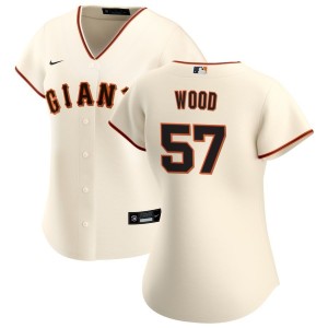 Alex Wood San Francisco Giants Nike Women's Home Replica Jersey - Cream