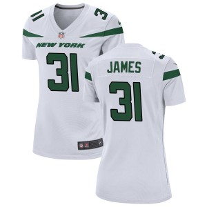 Craig James New York Jets Nike Women's Game Jersey - White