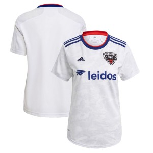 D.C. United adidas Women's 2021 The Marble Replica Jersey - White