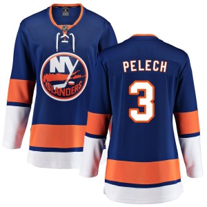 Adam Pelech New York Islanders Fanatics Branded Women's Home Breakaway Jersey - Blue