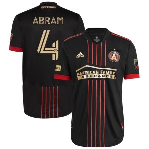 Luis Abram Atlanta United FC adidas 2021 The BLVCK Kit Authentic Jersey - Black