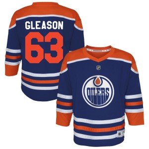 Ben Gleason Edmonton Oilers Youth Home Replica Jersey - Royal