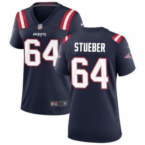 Andrew Stueber New England Patriots Nike Women's Game Jersey - Navy