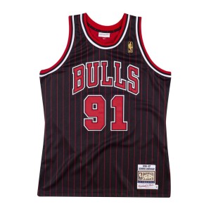 Authentic Jersey Chicago Bulls 1996-97 Dennis Rodman