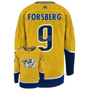 Filip Forsberg Nashville Predators Adidas Primegreen Authentic NHL Hockey Jersey