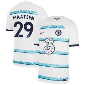 Ian Maatsen Chelsea Nike 2022/23 Away Breathe Stadium Replica Jersey - White