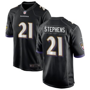 Brandon Stephens Baltimore Ravens Nike Alternate Game Jersey - Black