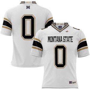 #0 Montana State Bobcats ProSphere Youth Football Jersey - White