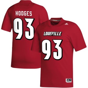 Brady Hodges Louisville Cardinals adidas NIL Replica Football Jersey - Red