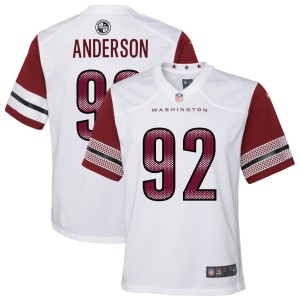 Abdullah Anderson Washington Commanders Nike Youth Game Player Jersey - White
