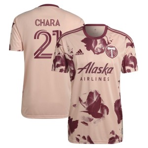 Diego Chara Portland Timbers adidas 2022 Heritage Rose Kit Replica Player Jersey - Pink