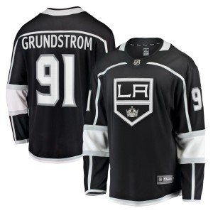 Carl Grundstrom Los Angeles Kings Fanatics Branded Home Breakaway Player Jersey - Black