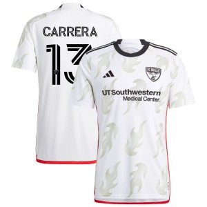 Antonio Carrera FC Dallas adidas 2023 Burn Baby Burn Replica Jersey - White