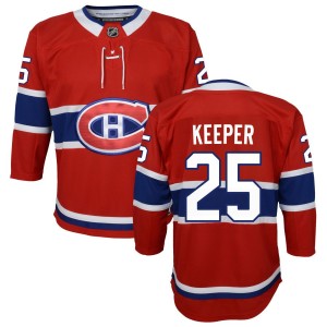 Brady Keeper Montreal Canadiens Youth Home Premier Jersey - Red