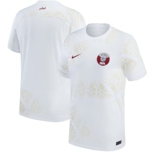 Qatar National Team Nike 2022/23 Away Replica Jersey - White