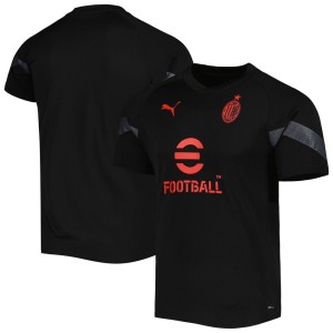 AC Milan Puma 2022/23 Raglan Training Jersey - Black