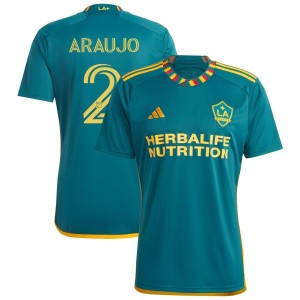 Julian Araujo LA Galaxy adidas 2023 LA Kit Replica Jersey - Green