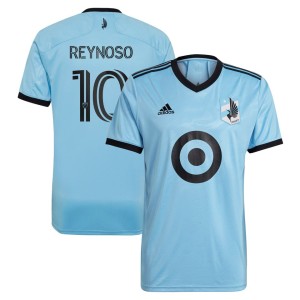 Emanuel Reynoso Minnesota United FC adidas 2021 The River Kit Replica Jersey - Light Blue