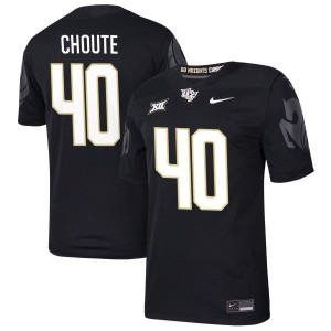 Kervins Choute  UCF Knights Nike NIL Football Game Jersey - Black