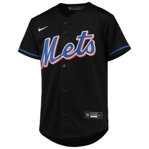 Boys' Grade School  Nike Mets Alternate Replica Team Jersey - Black