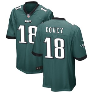 Britain Covey Philadelphia Eagles Nike Game Jersey - Midnight Green