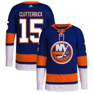Cal Clutterbuck New York Islanders adidas Home Primegreen Authentic Pro Jersey - Royal