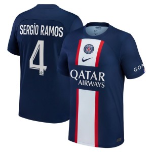 Sergio Ramos Paris Saint-Germain Nike 2022/23 Home Replica Player Jersey - Blue