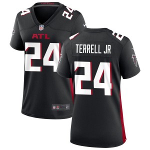 A.J. Terrell Jr Nike Atlanta Falcons Women's Game Jersey - Black