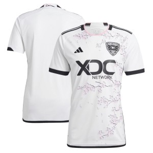 D.C. United adidas 2023 The Cherry Blossom Kit Replica Jersey - White