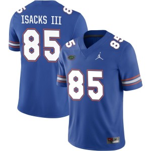Scott Isacks III Florida Gators Jordan Brand NIL Replica Football Jersey - Royal