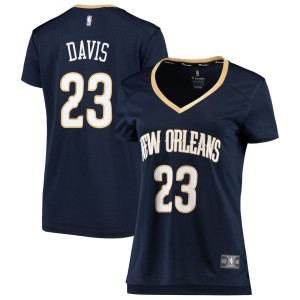 Anthony Davis New Orleans Pelicans Fanatics Branded Women's Fast Break Replica Jersey - Icon Edition - Navy